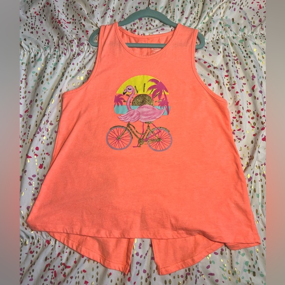Kid’s Flamingo Tank Top - Picture 1 of 4